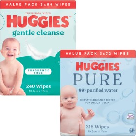 Huggies+Thick+Baby+Wipes+Pk+216-240