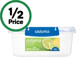 Sistema+Klip+It+Plus+Rectangle+Container+1+Litre