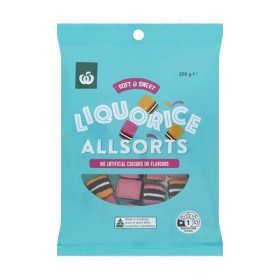 Woolworths-Liquorice-Allsorts-200g on sale