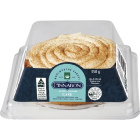 Woolworths-Cinnabon-Cake-350g on sale