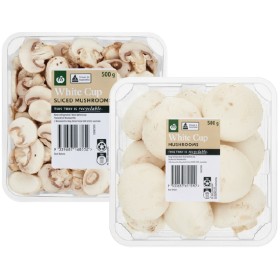 Australian+Sliced+or+Cup+Mushrooms+500g+Pack