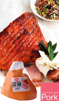 IGA-Half-Leg-Ham-Bone-In on sale