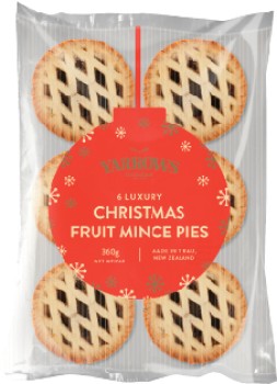 Yarrows-Christmas-Fruit-Mince-Pies-360g on sale