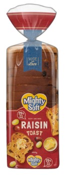 Mighty+Soft+Raisin+Toast+600g