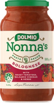 Dolmio-Nonnas-Pasta-Sauce-500g-Selected-Varieties on sale