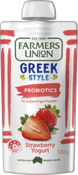 Farmers-Union-Greek-Style-Yogurt-130g-Selected-Varieties on sale