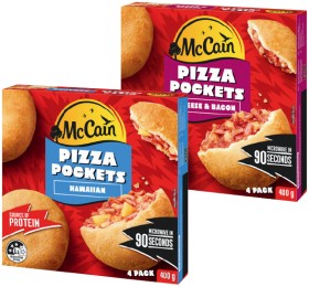 McCain+Pizza+Pockets+400g+Selected+Varieties