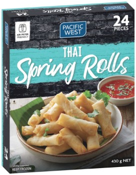 Pacific+West+Spring+Rolls+430g+Selected+Varieties