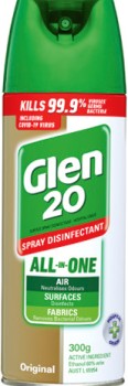 Glen+20+Disinfectant+Spray+300g+Selected+Varieties%2A