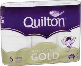 Quilton+Gold+Toilet+Tissue+4+Ply+6+Pack