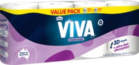 Viva+Double+Length+Paper+Towel+4+Pack