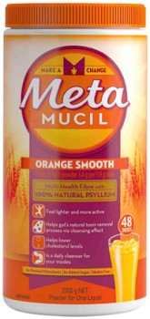 Metamucil+Daily+Fibre+Supplement+Orange+Smooth+Powder+283g