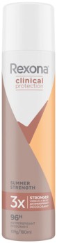 Rexona+Clinical+Protection+Antiperspirant+Deodorant+180mL+Selected+Varieties