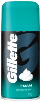 Gillette+Shaving+Foam+250g+Selected+Varieties