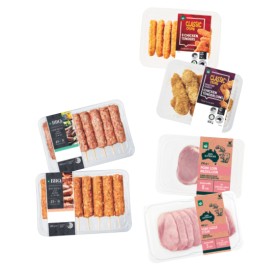 Woolworths+BBQ+Beef+or+Lamb+Koftas+450g%2C+Australian+Pork+Loin+Medallions+250g%2C+Pork+Sizzle+Steaks+400g%2C+Plain+Chicken+Tenders+or+Roasted+Garlic+Tenders+with+RSPCA+Approved+Chicken+400g