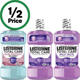 Listerine+Total+Care+Zero+Alcohol+Mouthwash+500ml