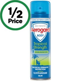 Aerogard+Tropical+Strength+Insect+Repellent+Spray+150g
