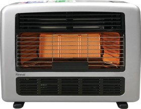 Rinnai+Granada+25Mj+LPG+Radiant%2FConvector+Heater+-+Platinum+Silver