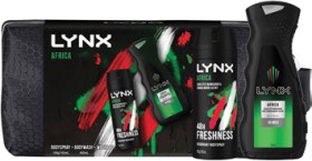 Lynx-Africa-Duo-Wash-Bag-Gift-Set-2-Piece on sale