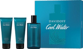 Davidoff-Cool-Water-For-Men-Eau-De-Toilette-125mL-3-Piece-Set on sale
