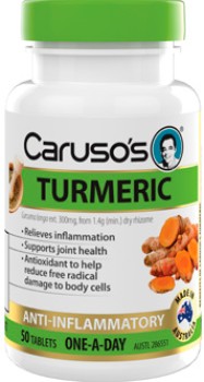 Caruso%26rsquo%3Bs+Turmeric+50+Tablets