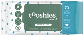 Tooshies+Biodegradable+Pure+Water+Wipes+70+Pack