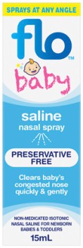 Flo-Baby-Saline-Nasal-Spray-15mL on sale