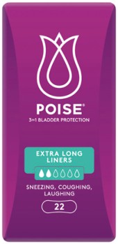 Poise+Extra+Long+Liners+22+Pack