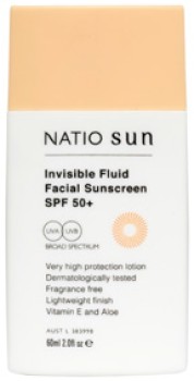 Natio+Invisible+Fluid+Facial+Sunscreen+SPF+50%2B+60mL