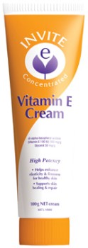 Invite-E-Vitamin-E-Cream-100g on sale