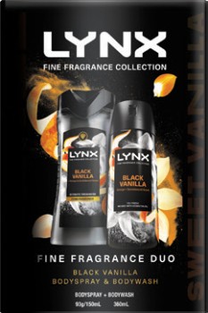 Lynx+Black+Vanilla+Fine+Fragrance+Duo+Gift+2+Piece+Set