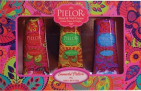 Pielor-Immortal-Pattern-Hand-Cream-Gift-3-Piece-Set-Pink on sale