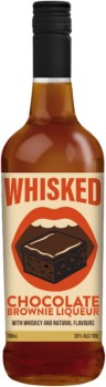 NEW+Whisked+Chocolate+Brownie+Whiskey+Liqueur+700mL