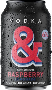 NEW-Ampersand-Vodka-Raspberry-Lemonade-Cans-330mL on sale
