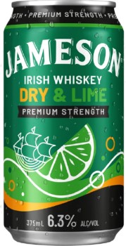Jameson-Irish-Whiskey-Smooth-Dry-Lime-63-Cans-375mL on sale
