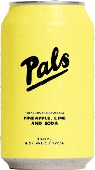 Pals+Vodka+Pineapple+Lime+and+Soda+Can+330mL