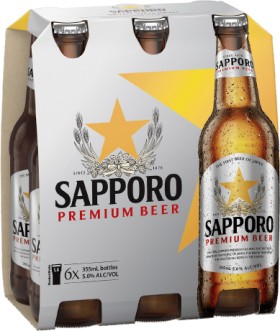 Sapporo+Premium+Lager+Bottles+355mL
