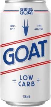 Mountain+Goat+Low+Carb+Lager+Can+375mL