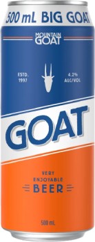 Mountain-Goat-GOAT-Very-Enjoyable-Beer-500mL on sale