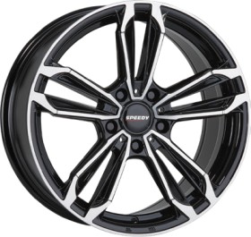 Speedy-Wheels-Redback-15x65-BlackMachined on sale