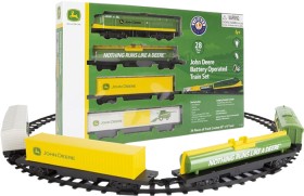John+Deere+Battery+Operated+Mini+Diesel+28+Piece+Trackset