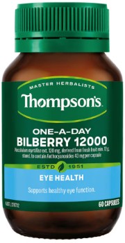 Thompsons-One-a-Day-Bilberry-12000mg-60-Capsules on sale