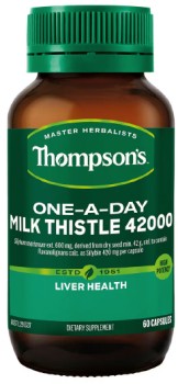 Thompsons-One-a-Day-Milk-Thistle-42000-60-Capsules on sale