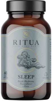 Ritua-SLEEP-Reishi-Mushroom-Passionflower-Kava-60-Caps on sale