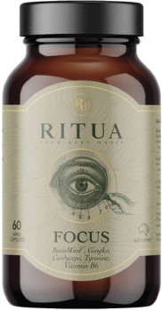 Ritua-FOCUS-BacoMind-Ginko-Cordyceps-Tyrosine-B6-60-Caps on sale