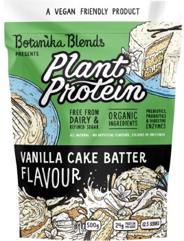 Botanika-Blends-Plant-Protein-Vanilla-Cake-Batter-500g on sale