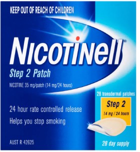 Nicotinell+24+Hour+Nicotine+Patches+Step+2+14mg+-+28+Pack