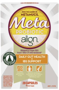 Metamucil-Meta-Probiotic-Align-28-Capsules on sale