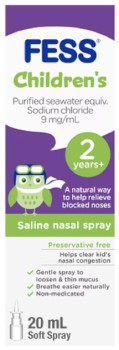 Fess+Children%26%23039%3Bs+Saline+Nasal+Spray+20ml
