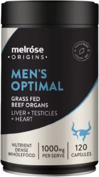 Melrose-Origins-Organ-Meat-Mens-Optimal-120-Capsules on sale
